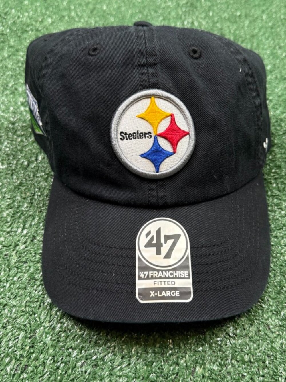 Pittsburgh Steelers Hat Men Cap One Size Black NFL Football '47 Franchise